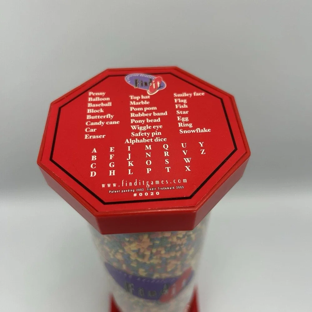 Find It A Contained Adventure Sensory Game In A Tube Red Calming Toy